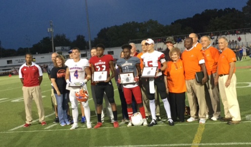 BCSG together with the four winners of the Blanton Collier Character award